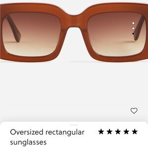 J Crew Oversized Rectangular sunglasses
